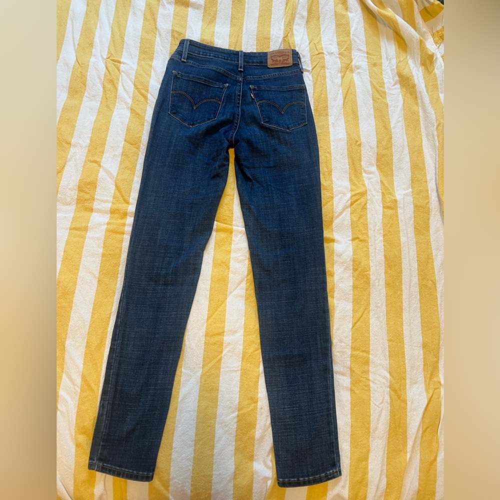 Levi's High-rise Skinny Jeans 26 x30 - Picture 2 of 10